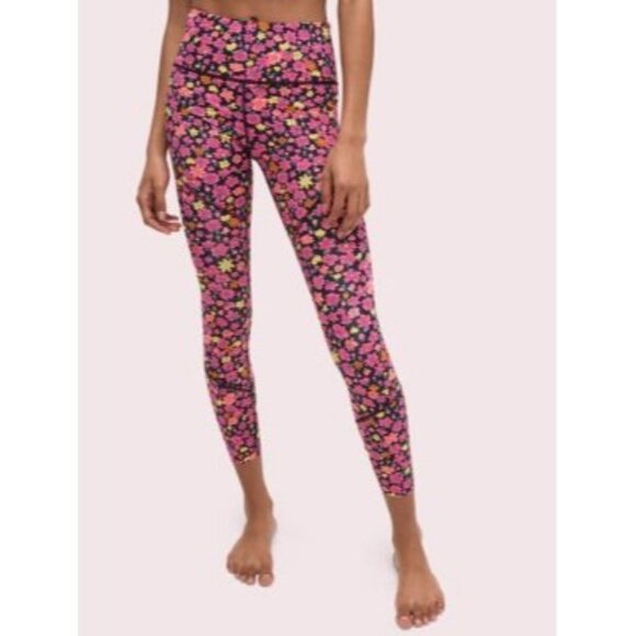 NWT Kate Spade Marker Floral Leggings - Picture 1 of 6